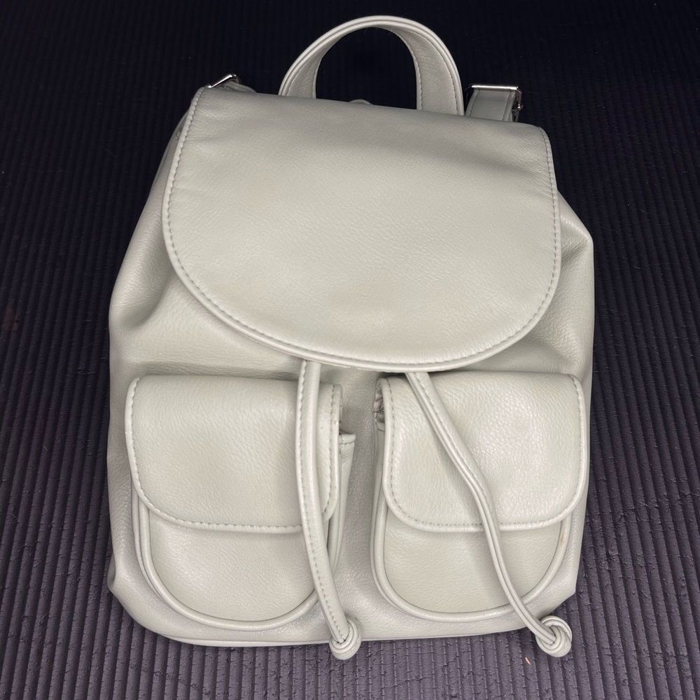 Sage color backpack